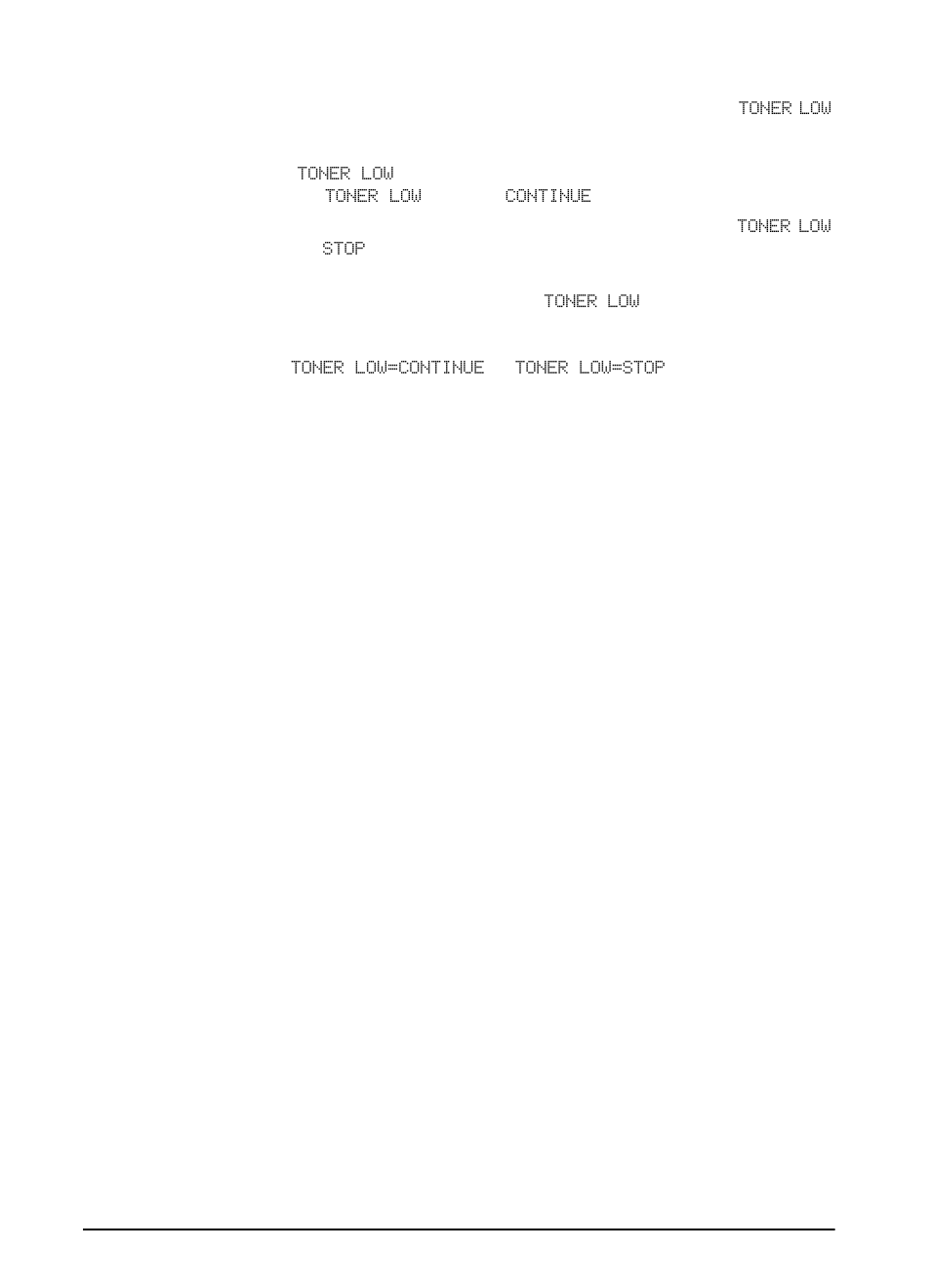 Continue printing when toner is low | HP LaserJet 5100 Printer series User Manual | Page 78 / 189