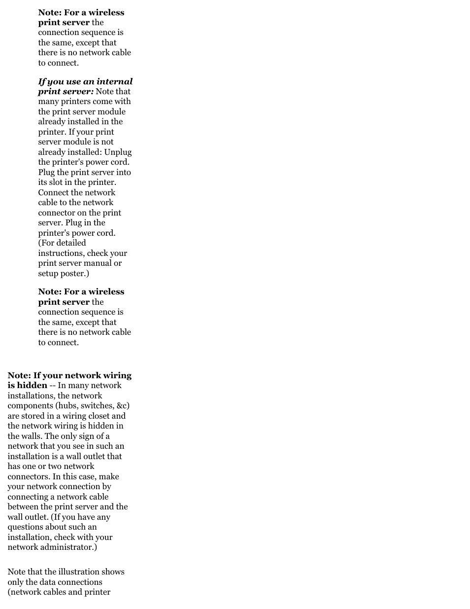 HP Jetdirect 250m Print Server series User Manual | Page 39 / 181
