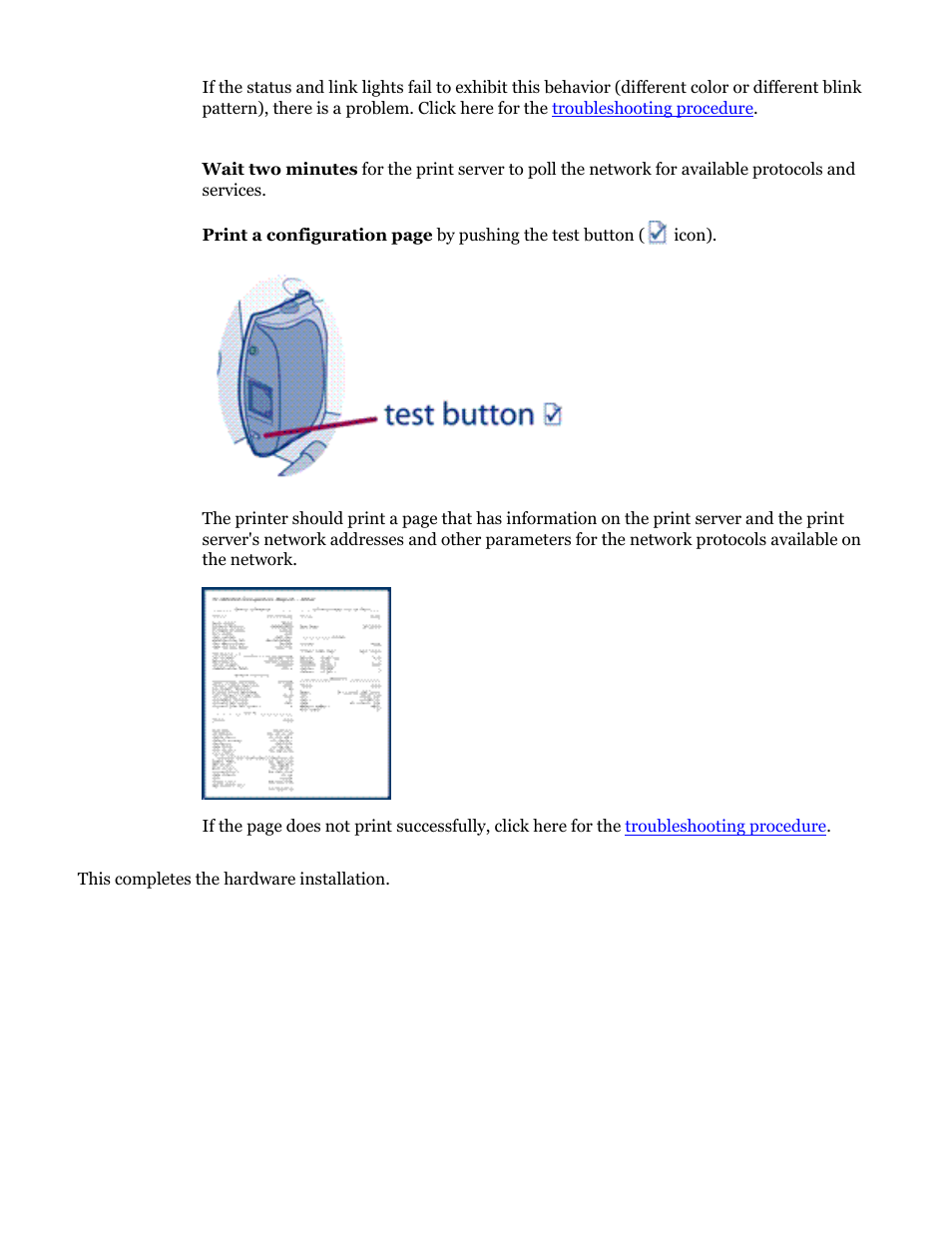 HP Jetdirect 250m Print Server series User Manual | Page 56 / 181