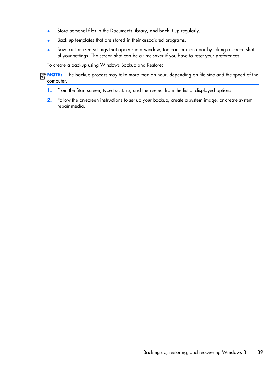 HP Z1 G2-Workstation User Manual | Page 47 / 68