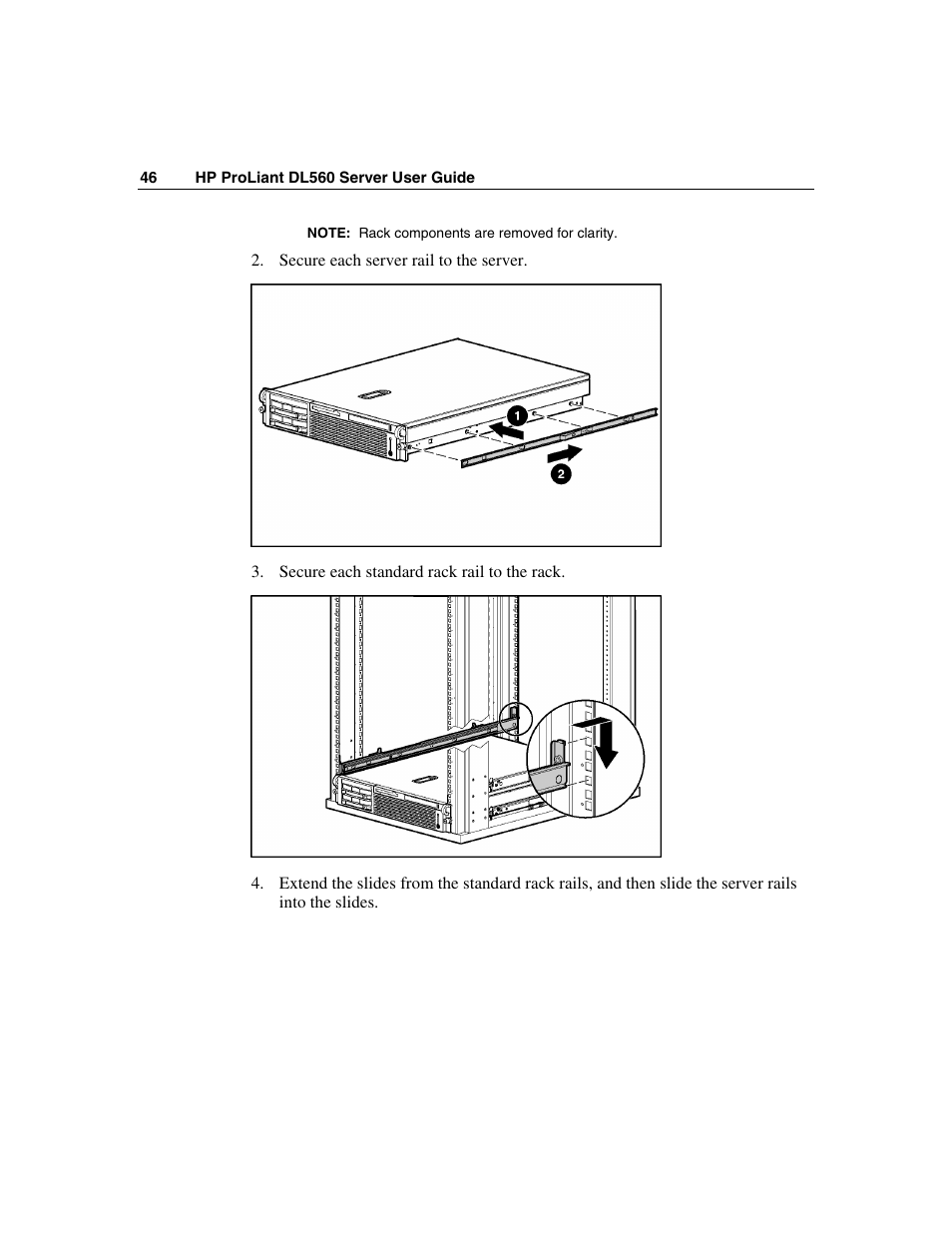 HP ProLiant DL560 Server User Manual | Page 46 / 136