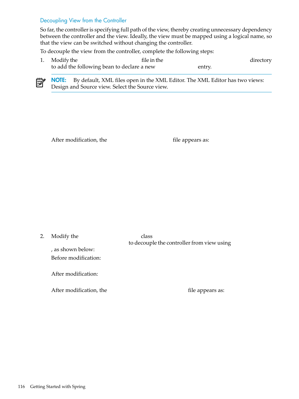 Decoupling view from the controller | HP Integrity NonStop H-Series User Manual | Page 116 / 492