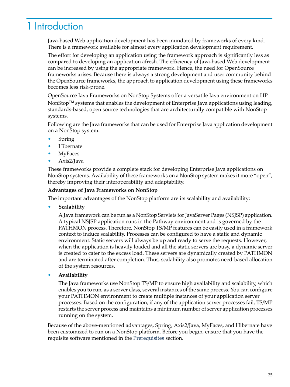 1 introduction, Chapter 1: introduction | HP Integrity NonStop H-Series User Manual | Page 25 / 492