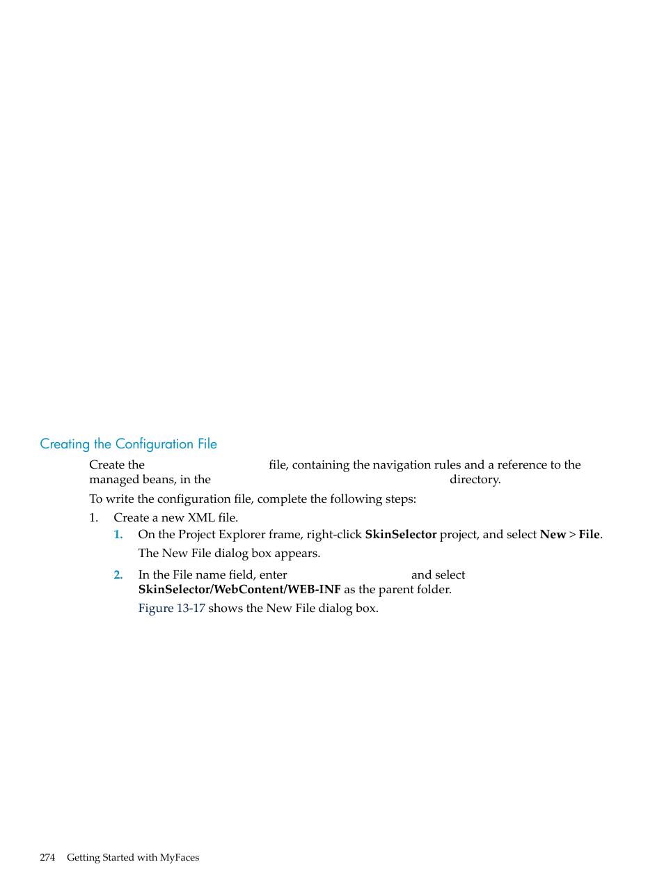 Creating the configuration file | HP Integrity NonStop H-Series User Manual | Page 274 / 492