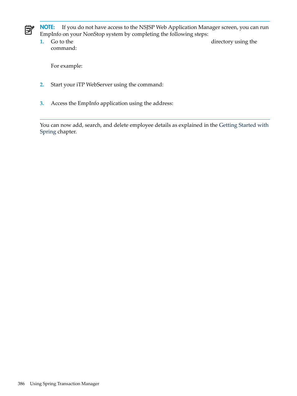 HP Integrity NonStop H-Series User Manual | Page 386 / 492