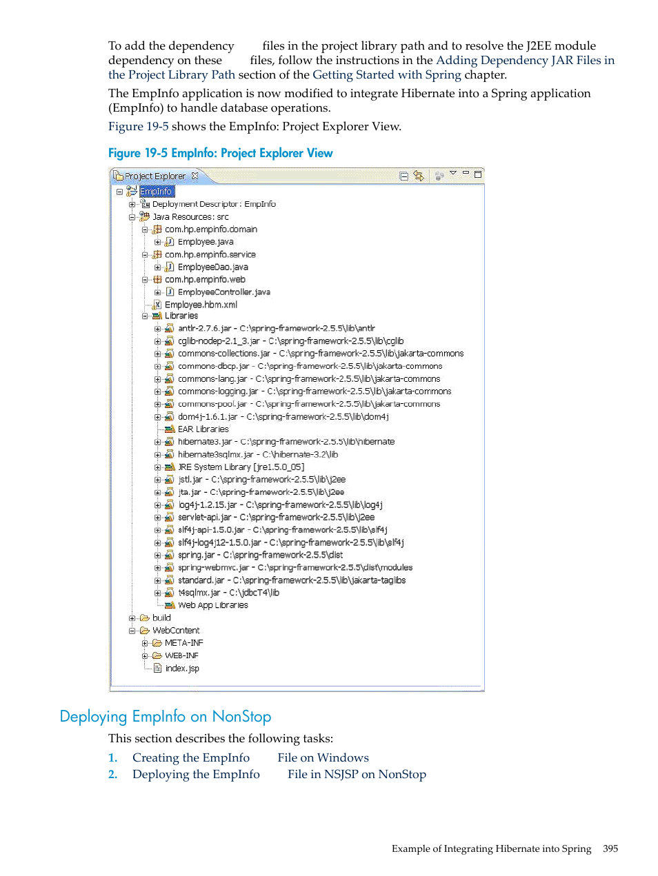 Deploying empinfo on nonstop | HP Integrity NonStop H-Series User Manual | Page 395 / 492