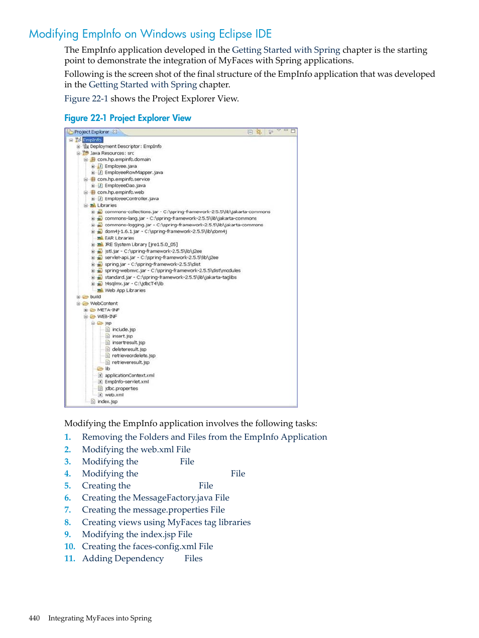 Modifying empinfo on windows using eclipse ide | HP Integrity NonStop H-Series User Manual | Page 440 / 492