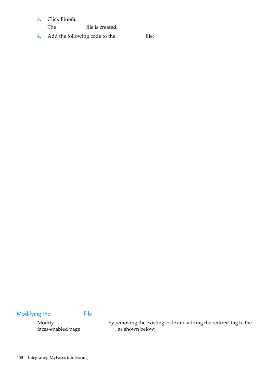 Modifying the index.jsp file | HP Integrity NonStop H-Series User Manual | Page 458 / 492