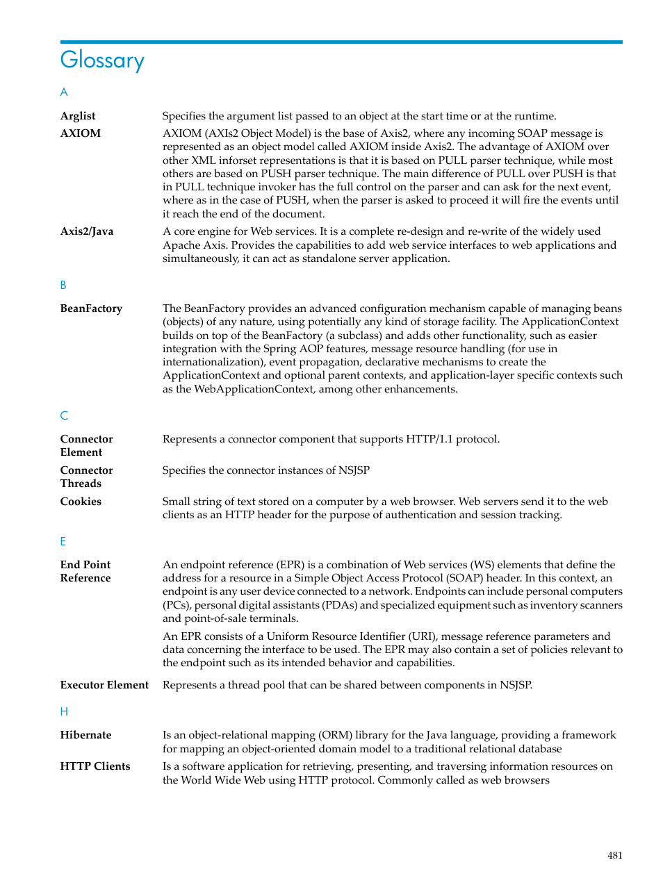 Glossary | HP Integrity NonStop H-Series User Manual | Page 481 / 492