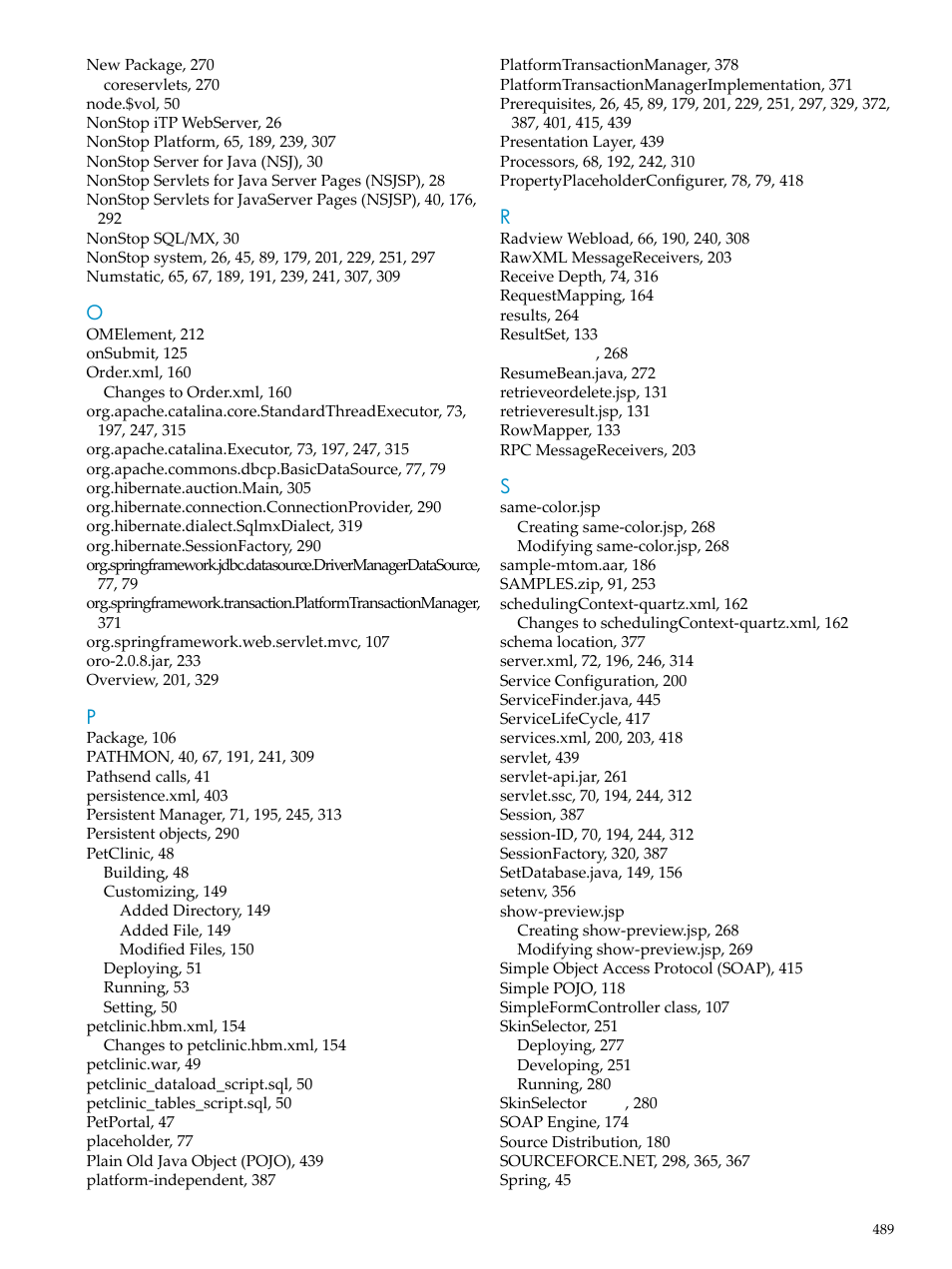 HP Integrity NonStop H-Series User Manual | Page 489 / 492