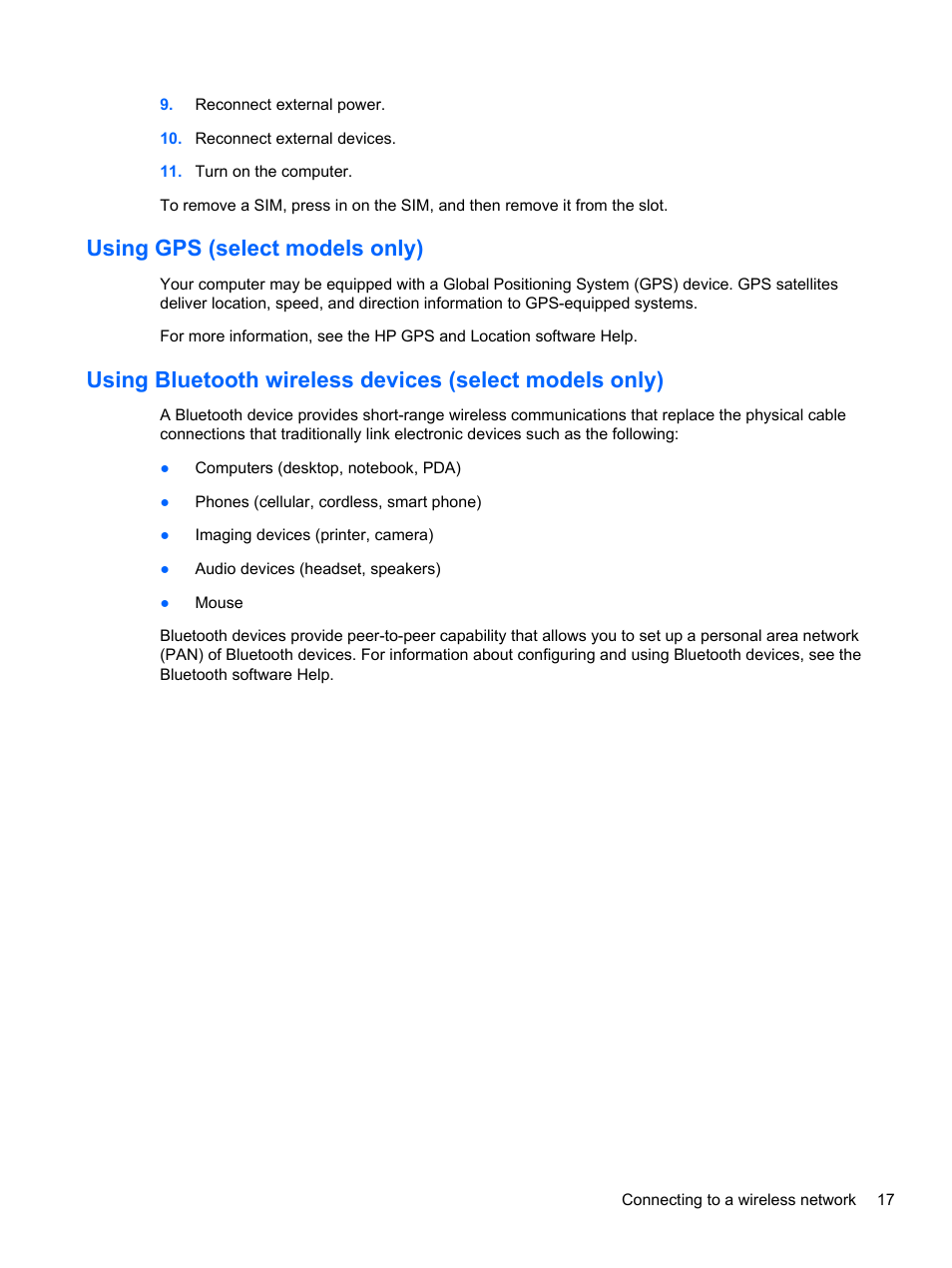 Using gps (select models only) | HP EliteBook Revolve 810 G2 Tablet User Manual | Page 25 / 73