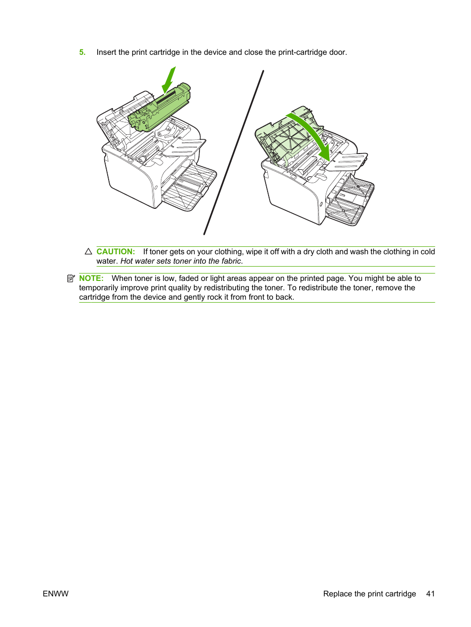 HP LaserJet P1005 Printer User Manual | Page 51 / 120