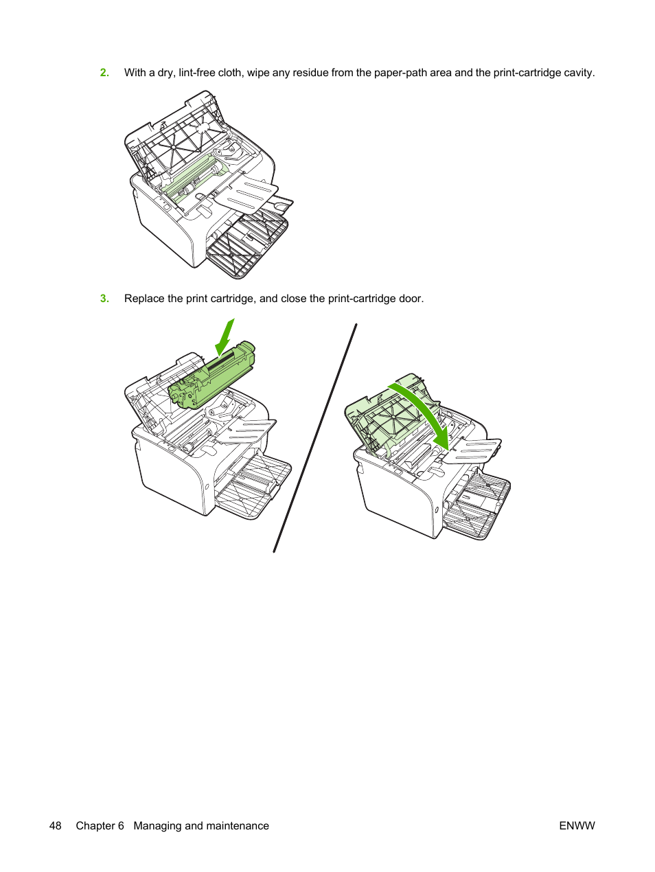 HP LaserJet P1005 Printer User Manual | Page 58 / 120