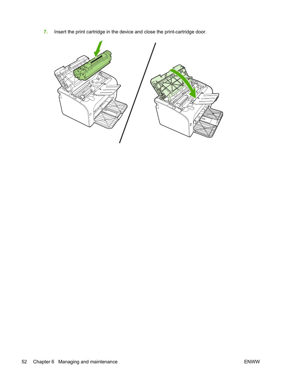 HP LaserJet P1005 Printer User Manual | Page 62 / 120
