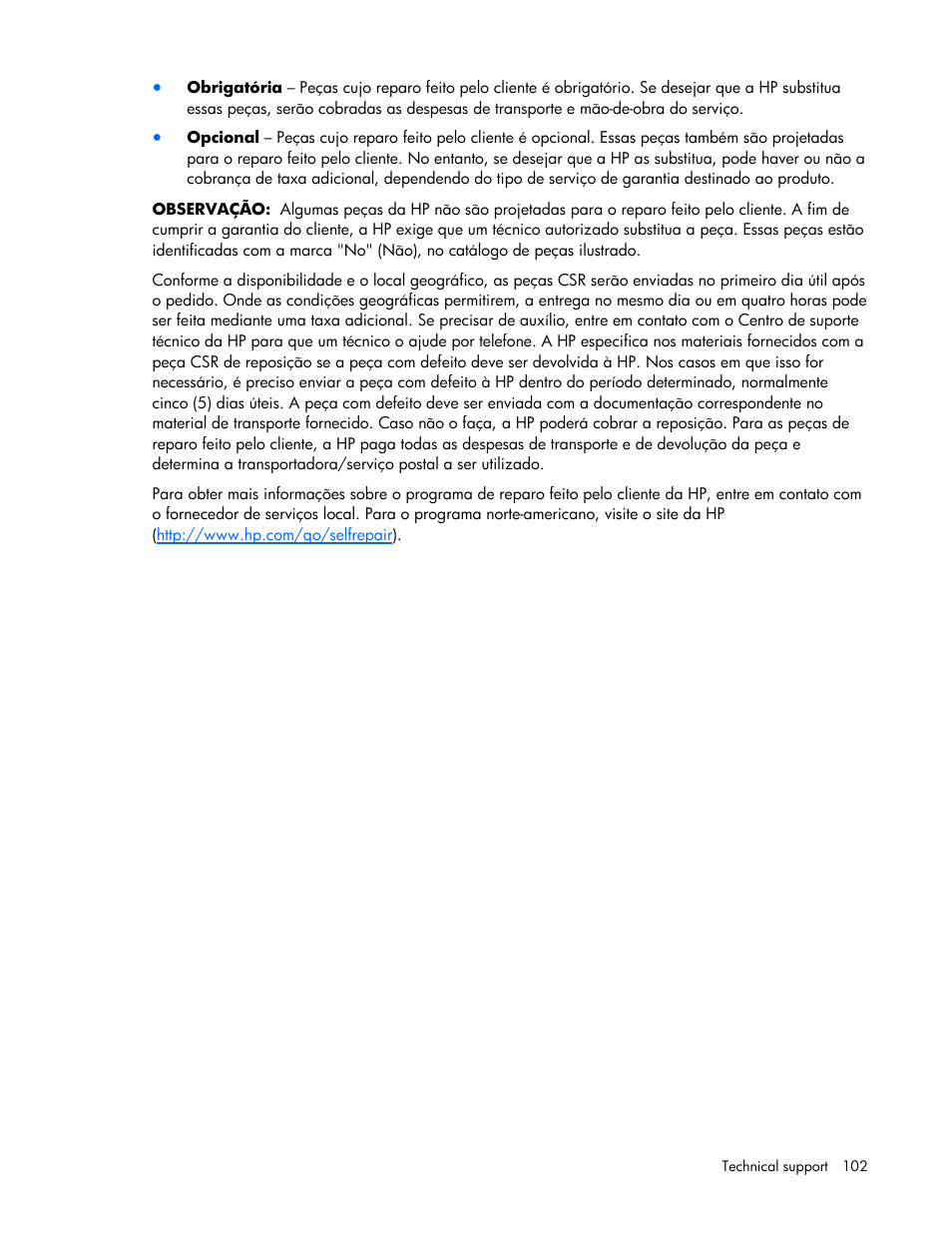 HP ProLiant DL385 G5 Server User Manual | Page 102 / 112