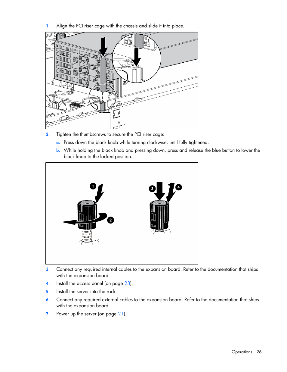 HP ProLiant DL385 G5 Server User Manual | Page 26 / 112