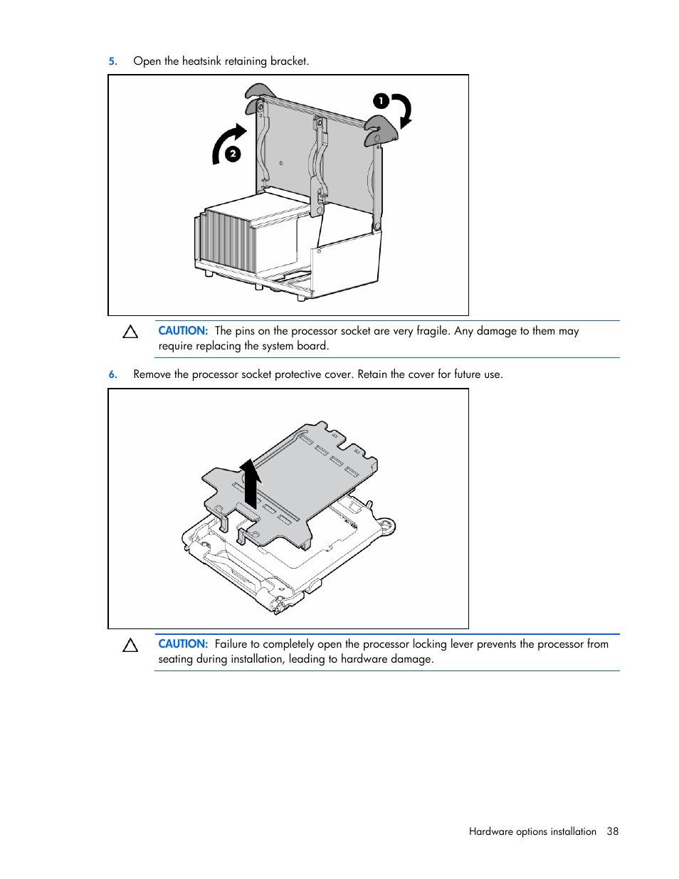 HP ProLiant DL385 G5 Server User Manual | Page 38 / 112