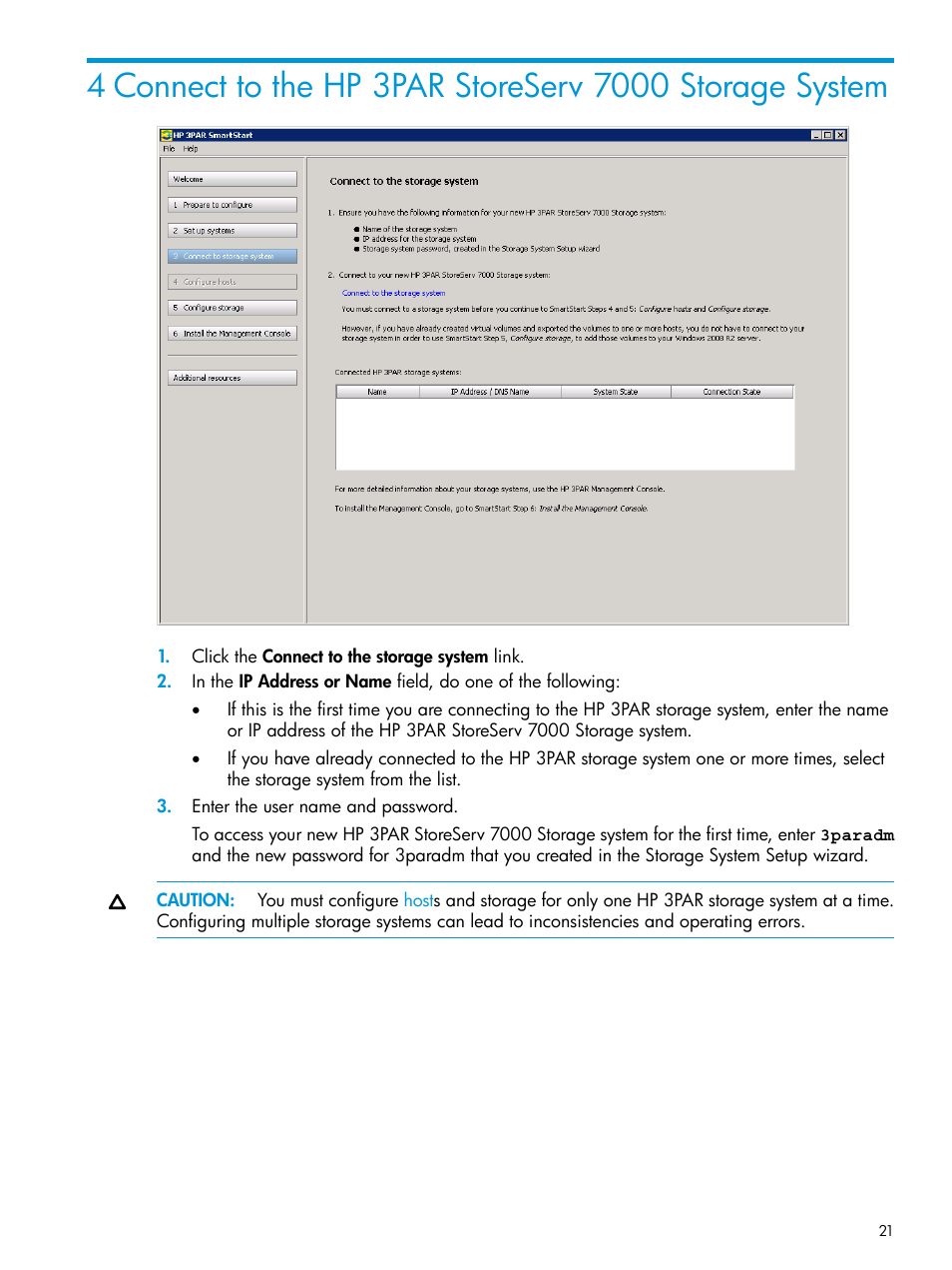 HP 3PAR InForm Operating System Software User Manual | Page 21 / 61