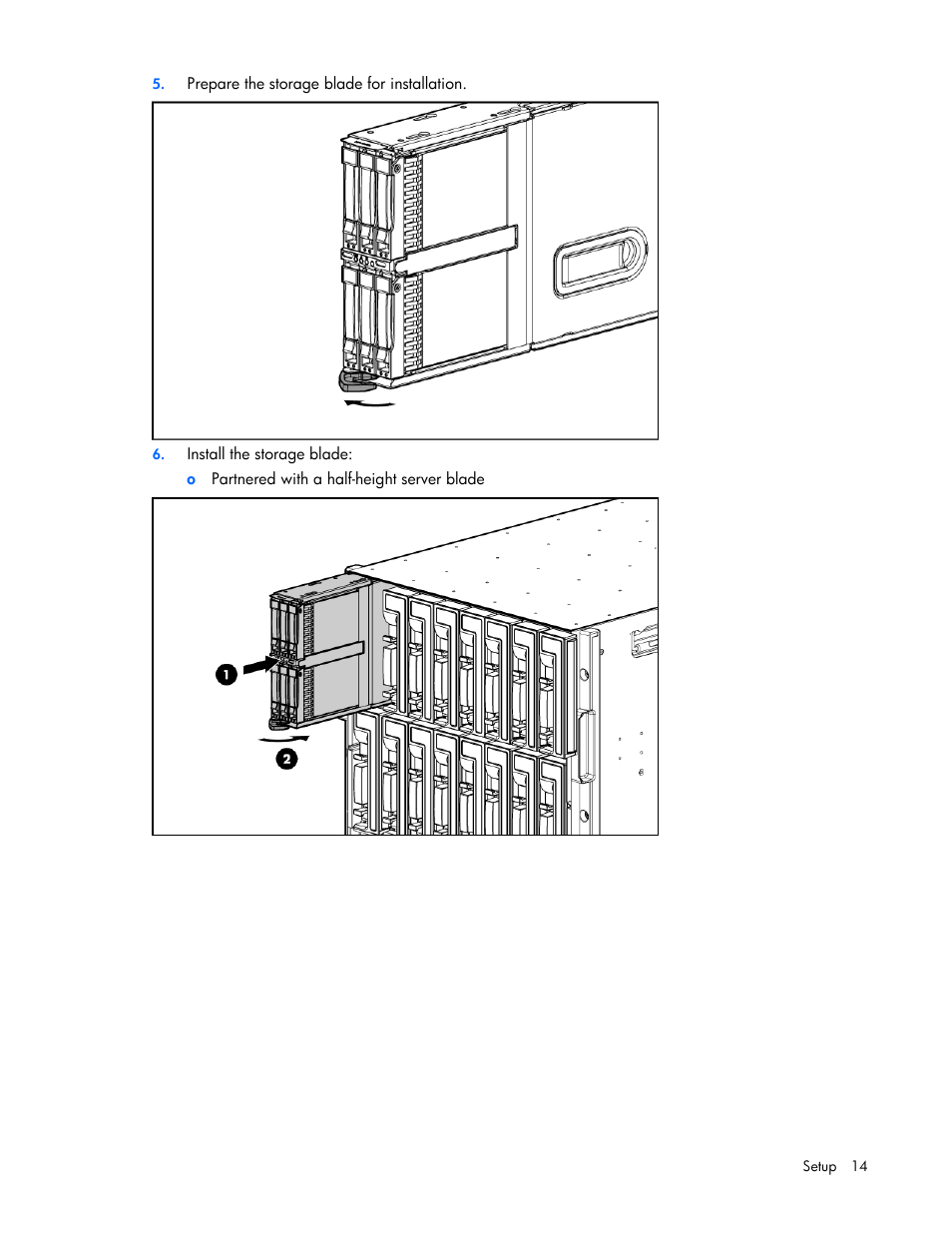 HP SB40c-Storage-Blade User Manual | Page 14 / 42