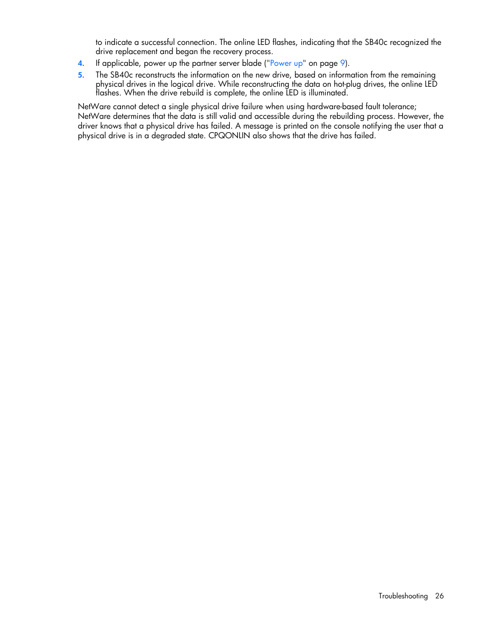 HP SB40c-Storage-Blade User Manual | Page 26 / 42