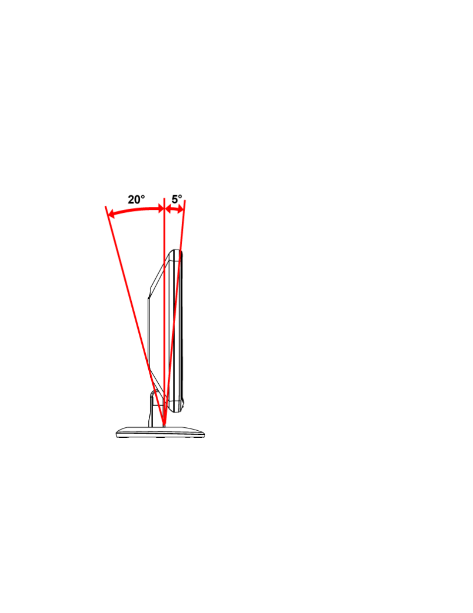 Adjusting the tilt | HP Compaq S2021 20-inch Widescreen LCD Monitor User Manual | Page 19 / 40