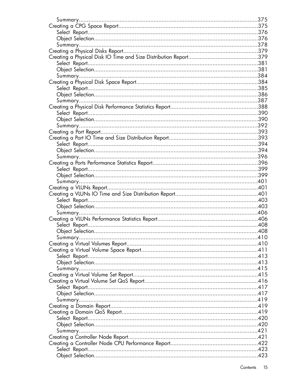 HP 3PAR Operating System Software User Manual | Page 15 / 525