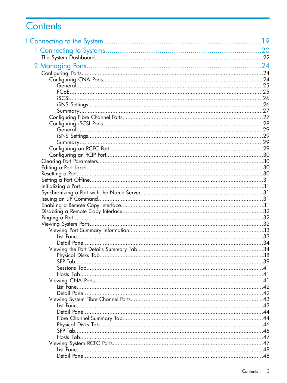 HP 3PAR Operating System Software User Manual | Page 3 / 525