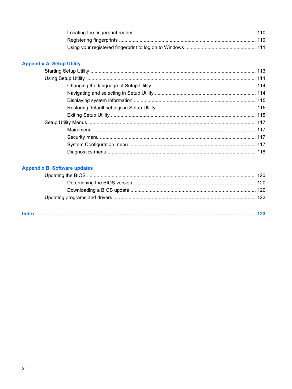 HP Pavilion dv3-2202tu Entertainment Notebook PC User Manual | Page 10 / 138