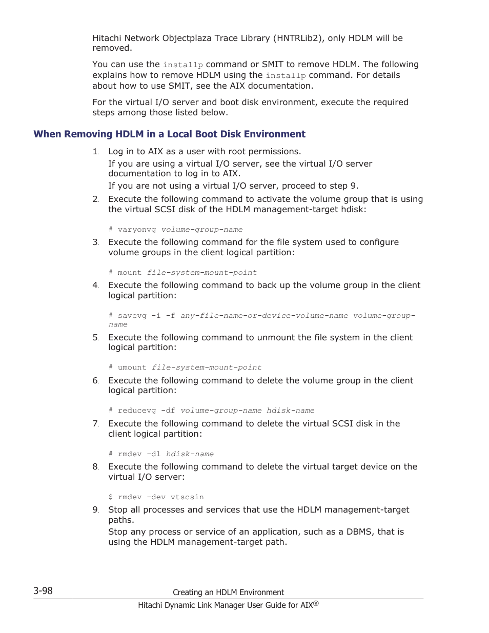 HP XP P9500 Storage User Manual | Page 164 / 494