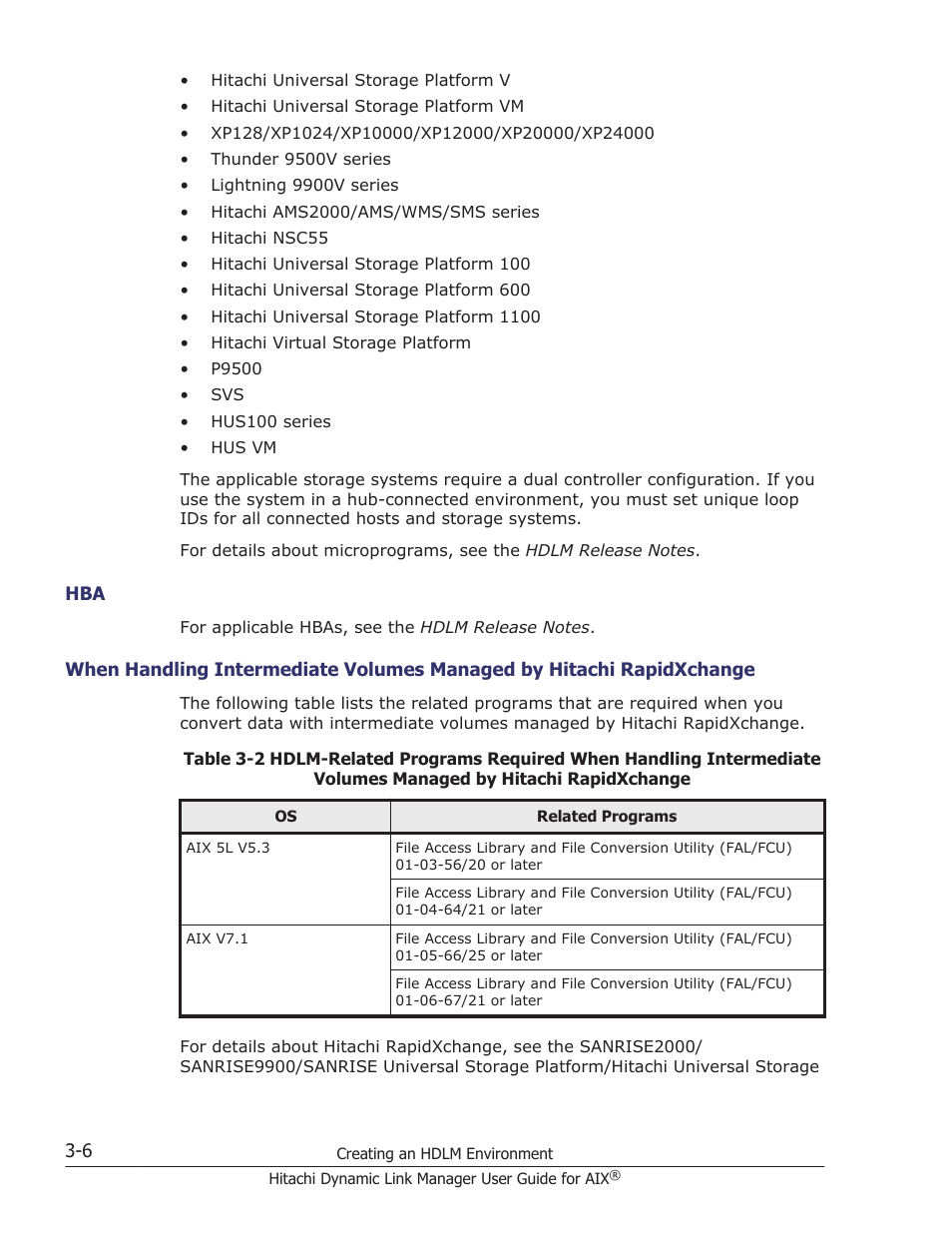 Hba -6 | HP XP P9500 Storage User Manual | Page 72 / 494
