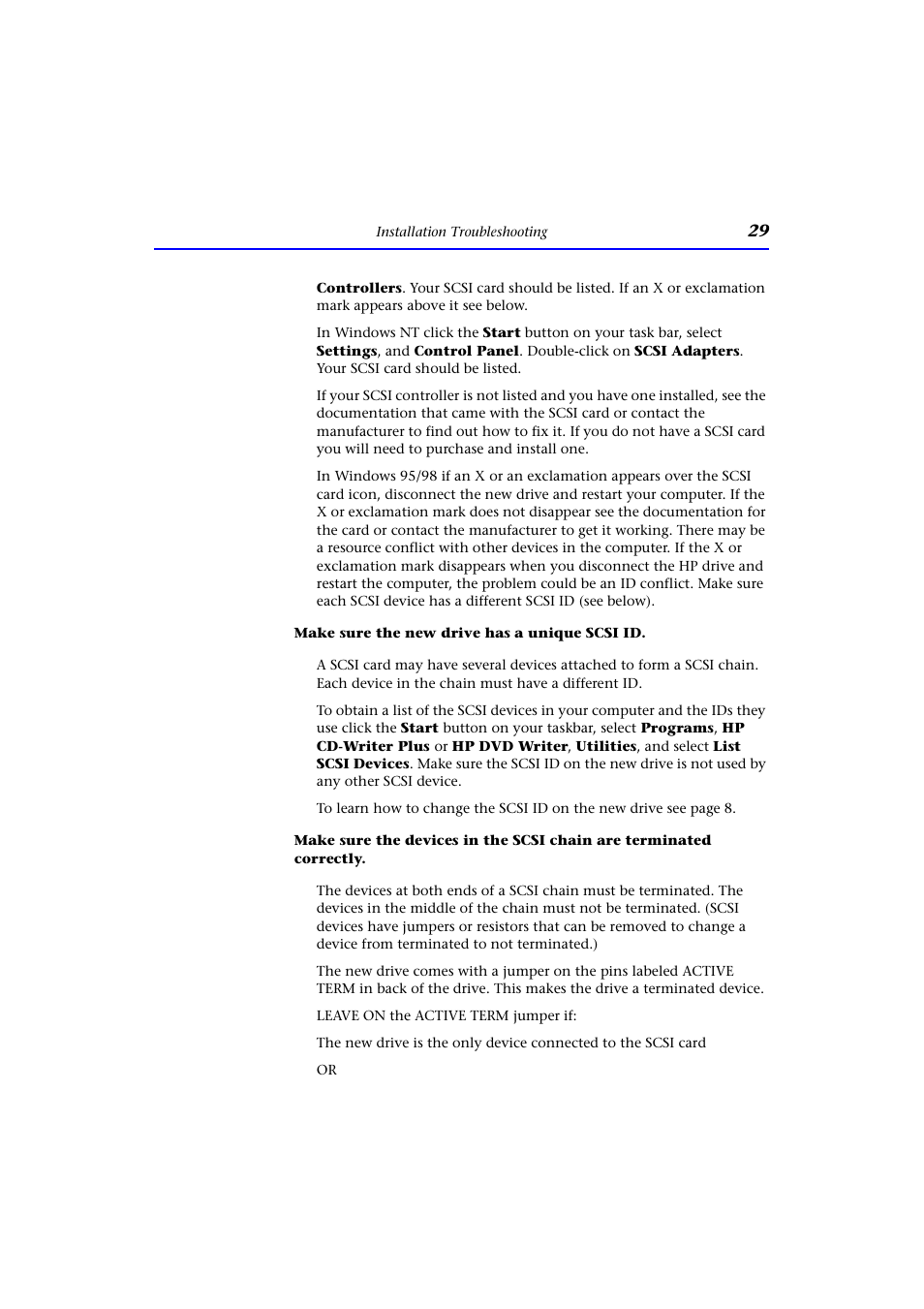 HP CD-Writer Plus Internal 9200i Drive User Manual | Page 29 / 40