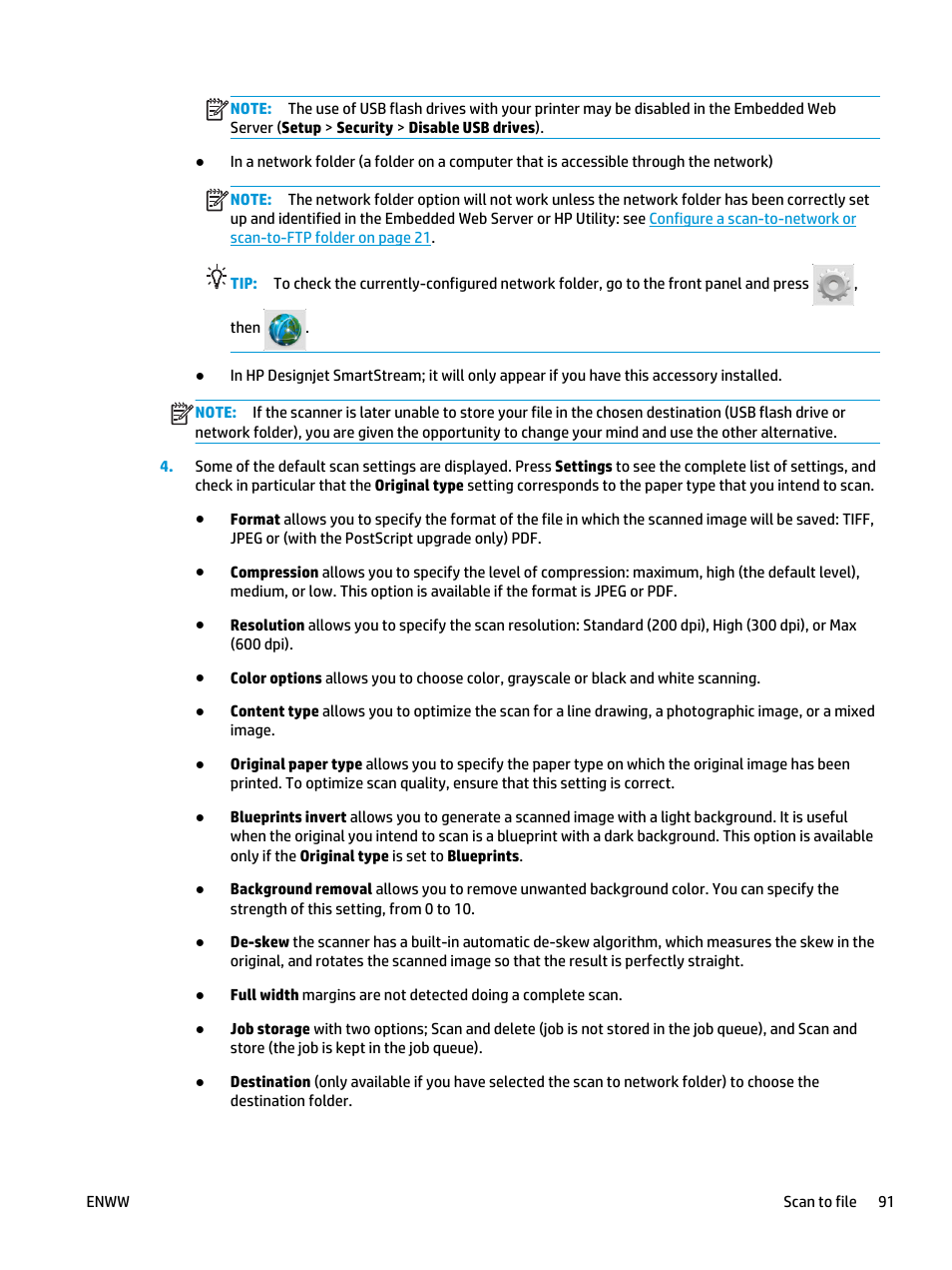 HP Designjet T3500 Production eMFP User Manual | Page 101 / 278