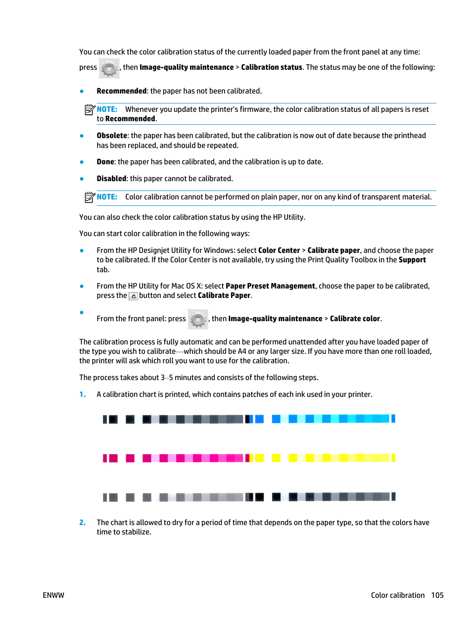 HP Designjet T3500 Production eMFP User Manual | Page 115 / 278