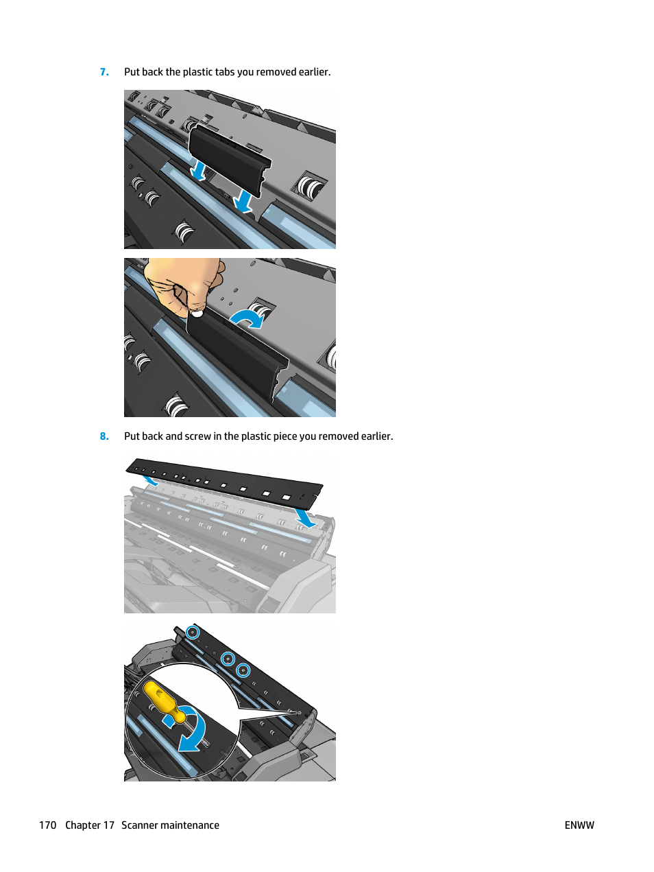 HP Designjet T3500 Production eMFP User Manual | Page 180 / 278