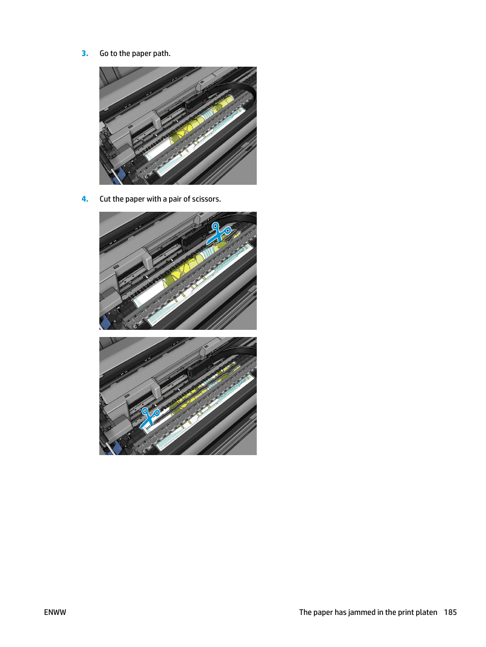 HP Designjet T3500 Production eMFP User Manual | Page 195 / 278