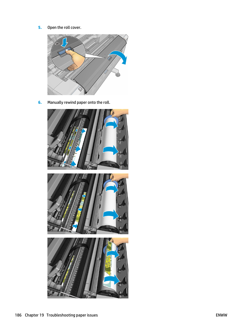 HP Designjet T3500 Production eMFP User Manual | Page 196 / 278