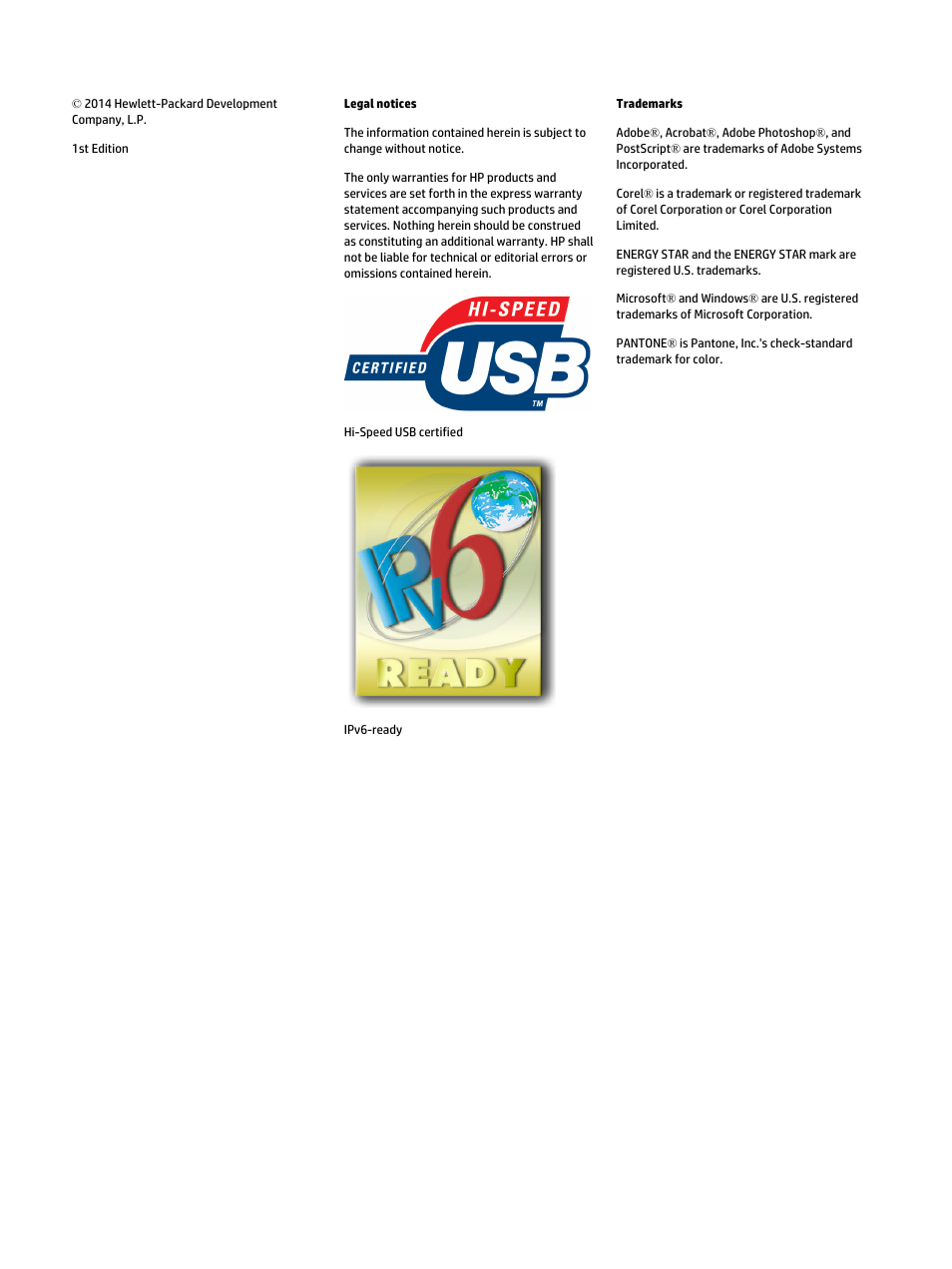 HP Designjet T3500 Production eMFP User Manual | Page 2 / 278