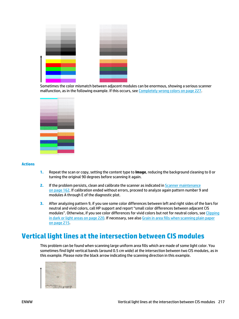 HP Designjet T3500 Production eMFP User Manual | Page 227 / 278
