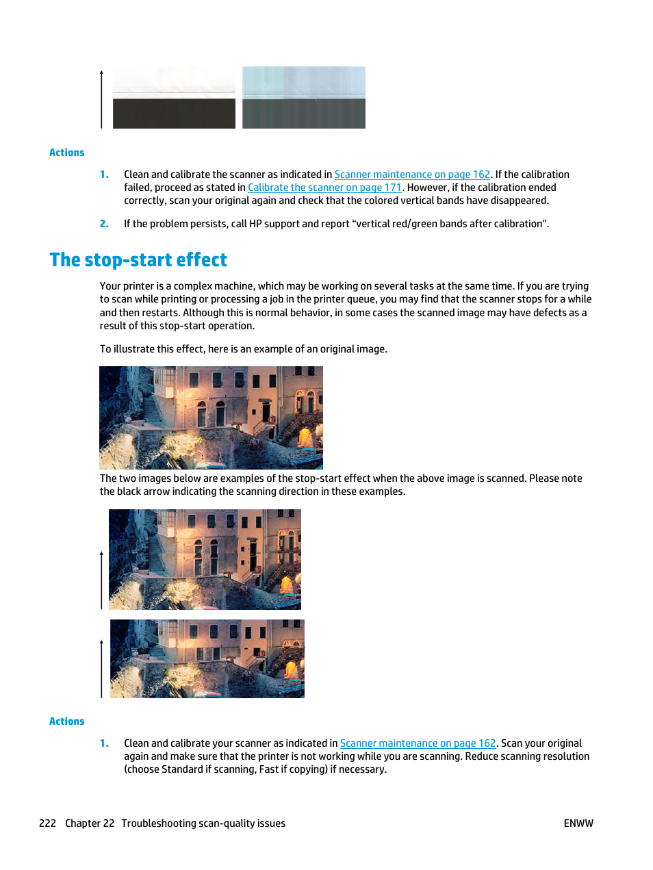 The stop-start effect | HP Designjet T3500 Production eMFP User Manual | Page 232 / 278