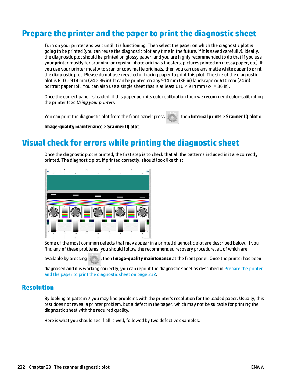 Resolution | HP Designjet T3500 Production eMFP User Manual | Page 242 / 278