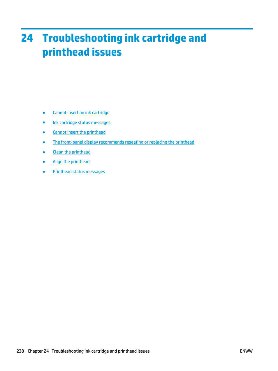 Troubleshooting ink cartridge and printhead issues | HP Designjet T3500 Production eMFP User Manual | Page 248 / 278