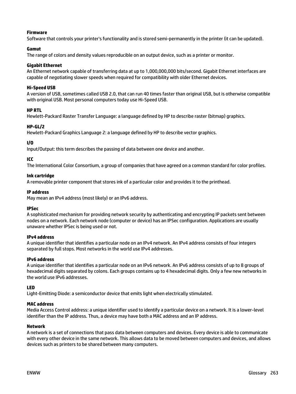 HP Designjet T3500 Production eMFP User Manual | Page 273 / 278