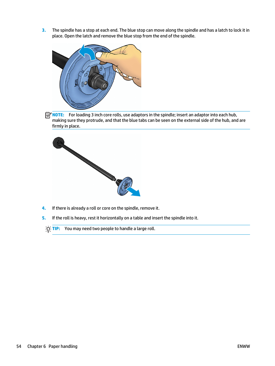 HP Designjet T3500 Production eMFP User Manual | Page 64 / 278