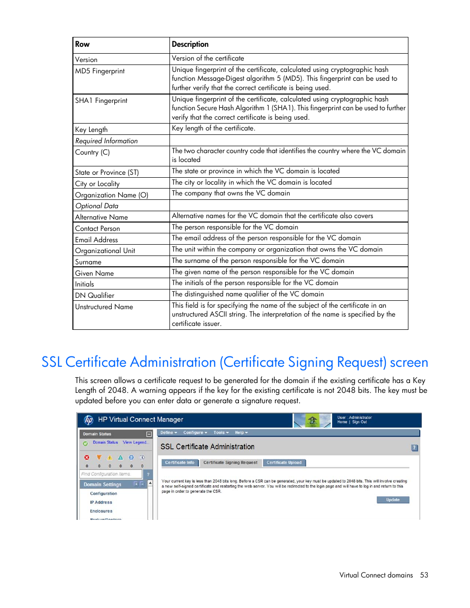 HP Virtual Connect 4Gb Fibre Channel Module for c-Class BladeSystem User Manual | Page 53 / 308