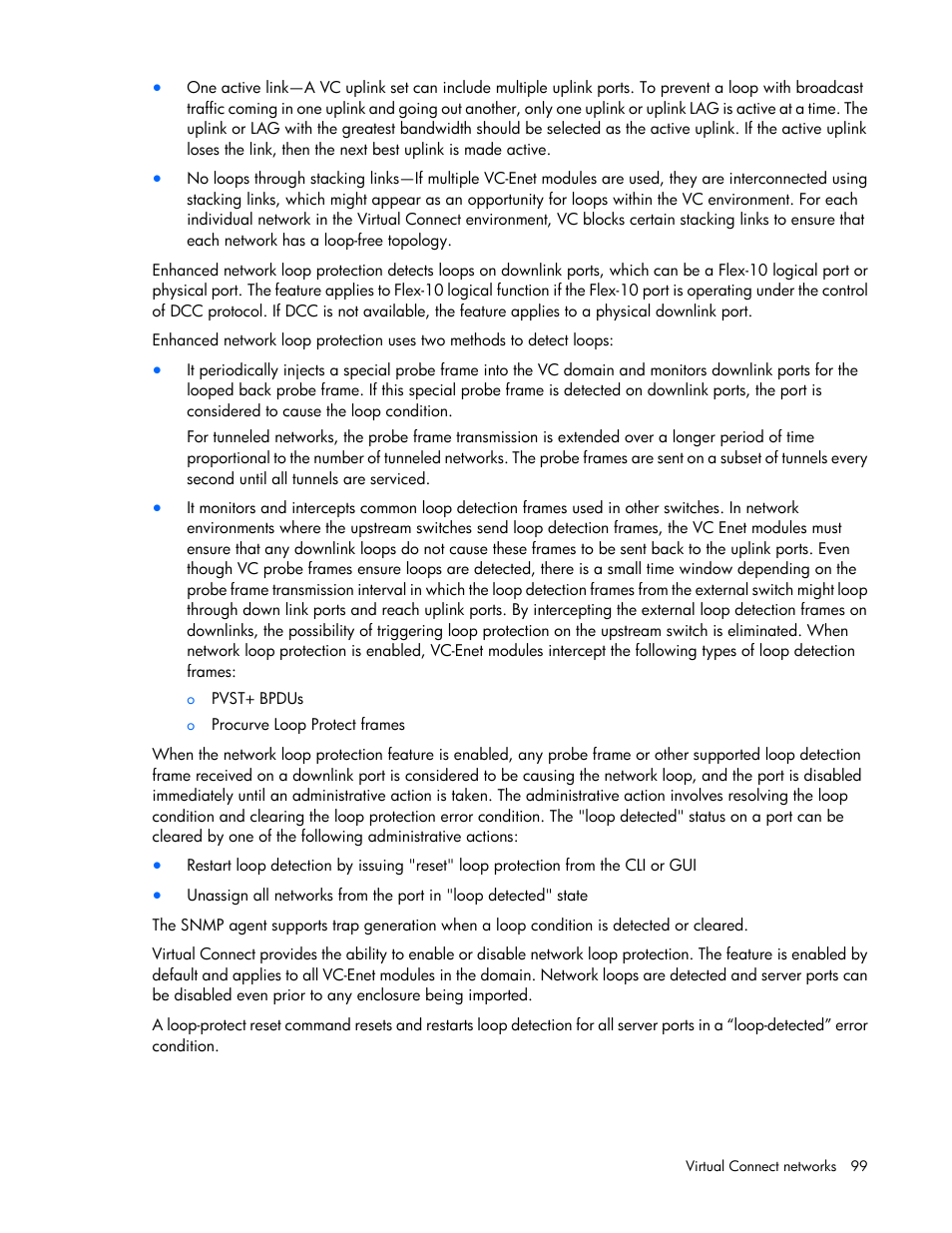 HP Virtual Connect 4Gb Fibre Channel Module for c-Class BladeSystem User Manual | Page 99 / 308