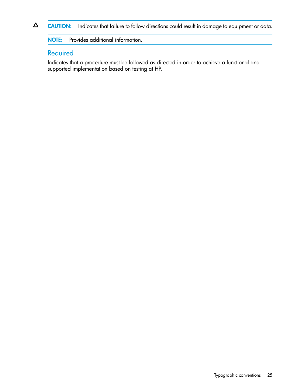 Required | HP Plug-in for SAP NetWeaver Landscape Virtualization Management for Storage User Manual | Page 25 / 27