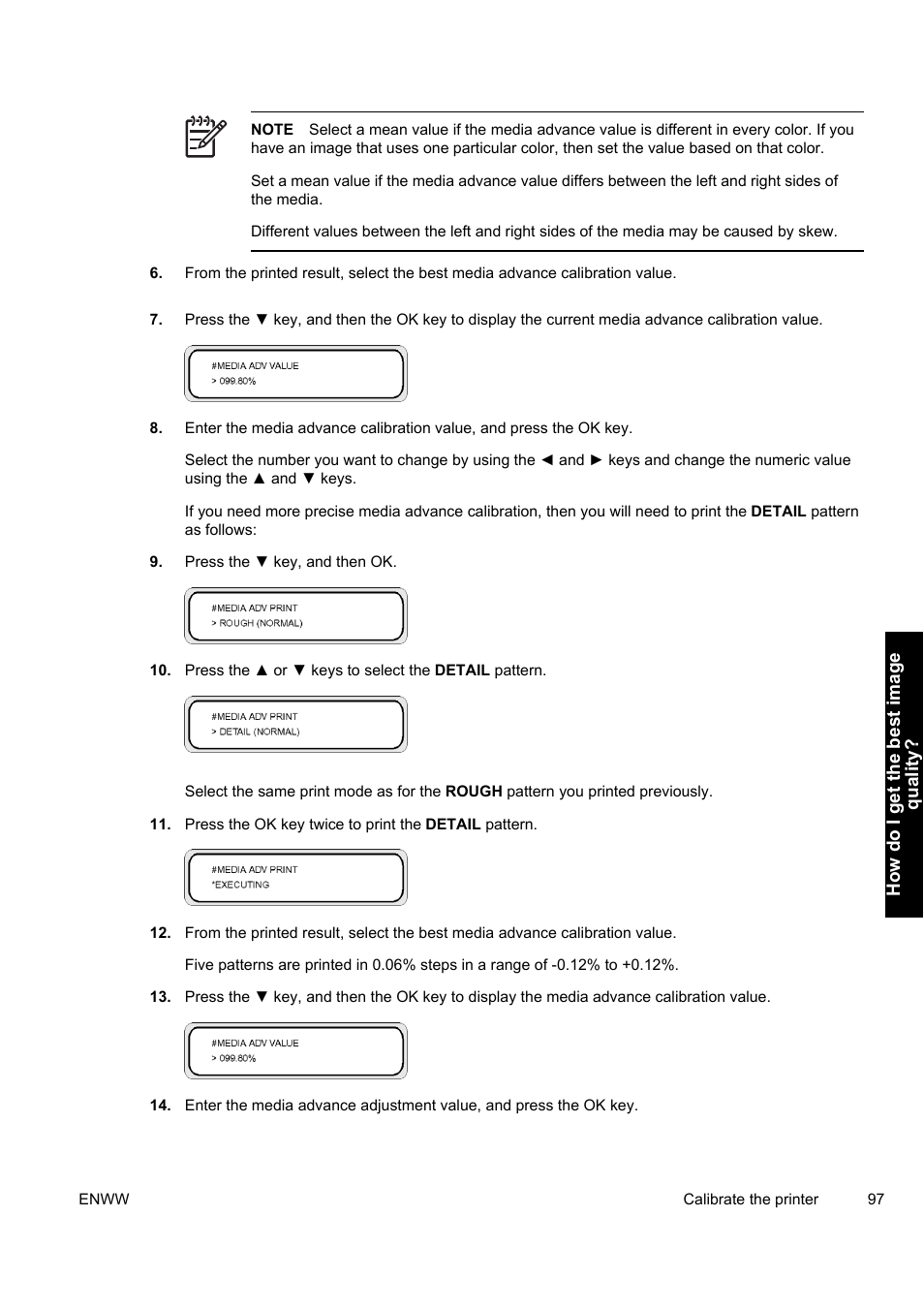 HP Designjet 9000s Printer series User Manual | Page 107 / 200