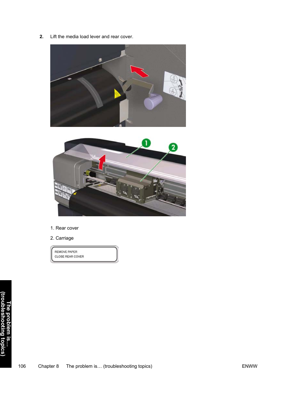 HP Designjet 9000s Printer series User Manual | Page 116 / 200