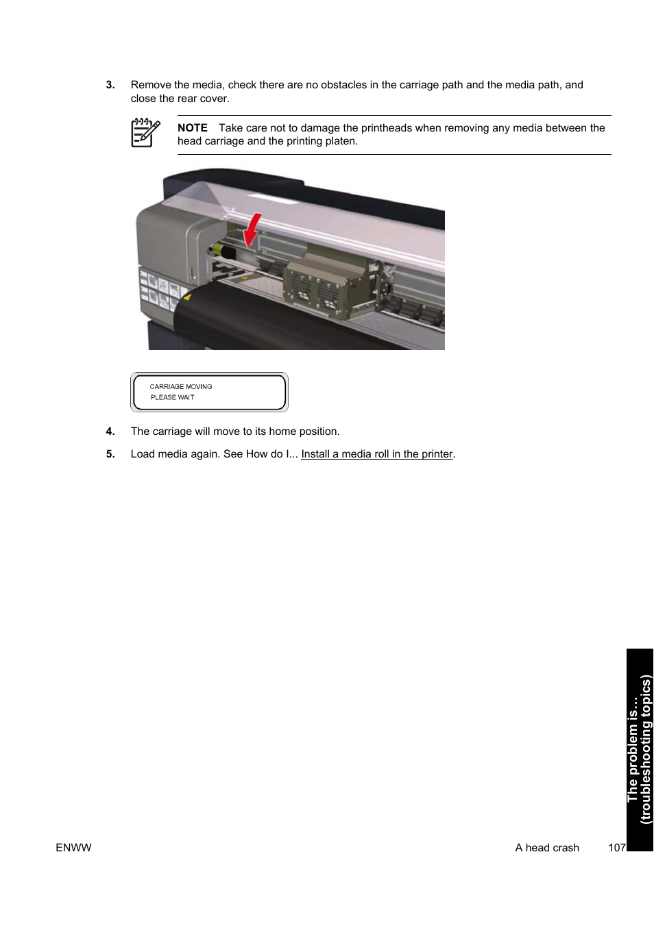 HP Designjet 9000s Printer series User Manual | Page 117 / 200