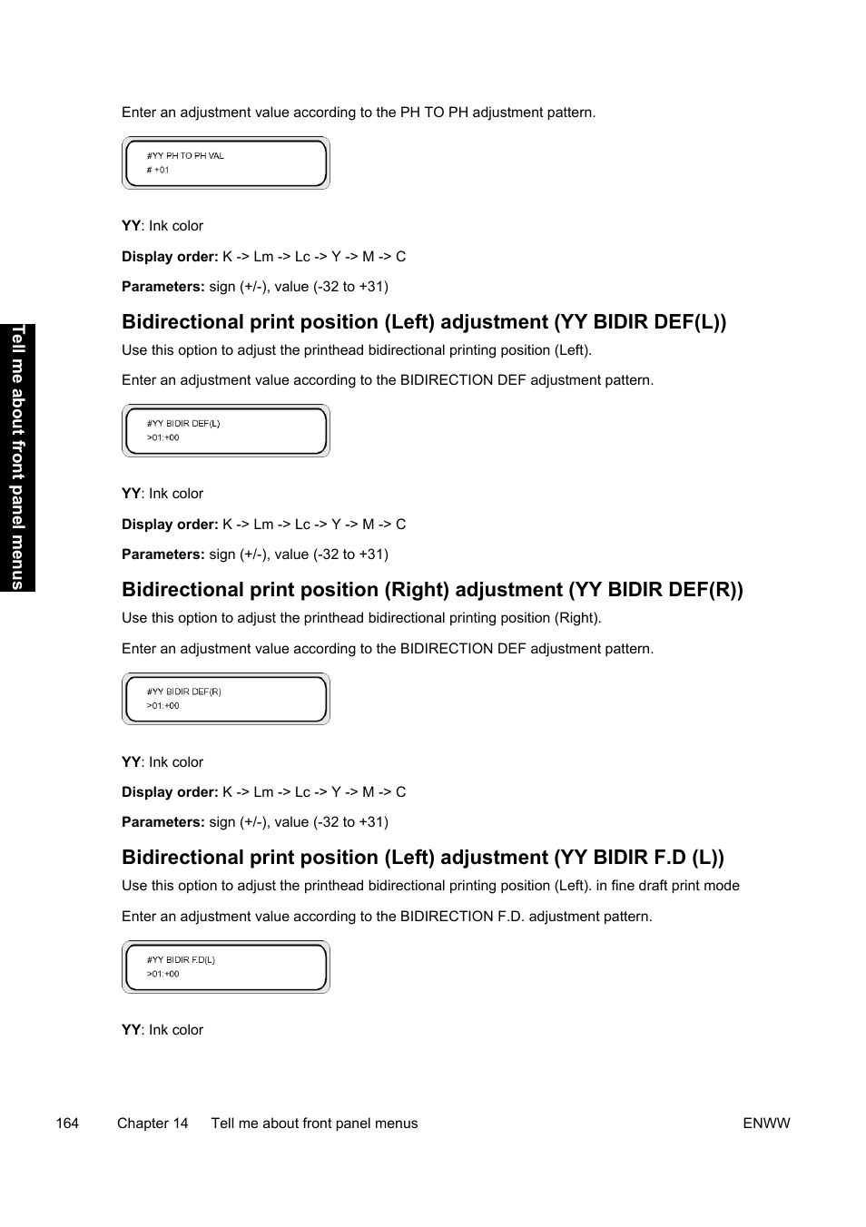 HP Designjet 9000s Printer series User Manual | Page 174 / 200